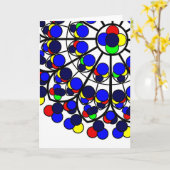 南バラ窓によってインスパイア、ノートルダム大聖堂 カード (黄色い花)