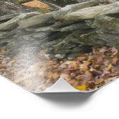 南バーモントの道をタイヤが揺れる フォトプリント            (角)