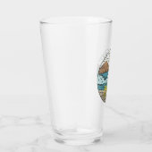 南ビーチフロリダヴィンテージ タンブラーグラス (右)