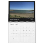 南ビーチ景色の2013年 カレンダー (2月 2027)