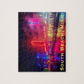 南ビーチ、マイアミ、フロリダ州アールデコ ジグソーパズル (縦)