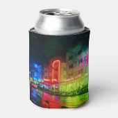 南ビーチ、マイアミ、フロリダ州アールデコ 缶クーラー (缶正面)