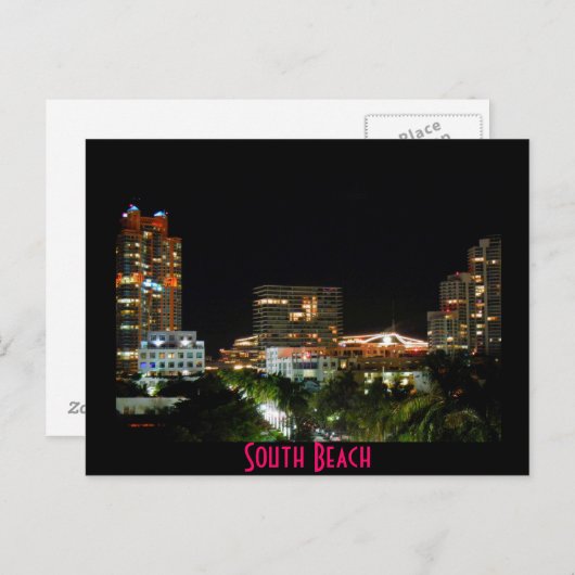 ～南ビーチ～南ビーチ、SOFI、はがき ポストカード (正面/裏面)