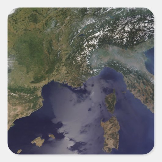 南フランスと北イタリア スクエアシール (正面)