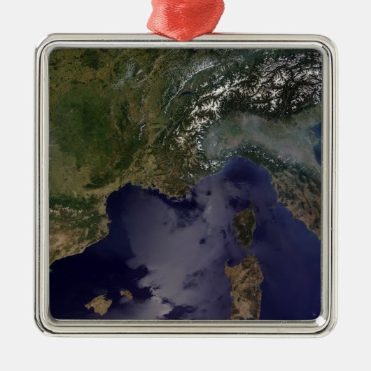 南フランスと北イタリア メタルオーナメント (正面)