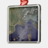 南フランスと北イタリア メタルオーナメント (左)