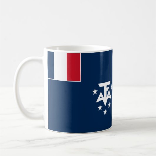 南フランスの南陸旗 コーヒーマグカップ (左)