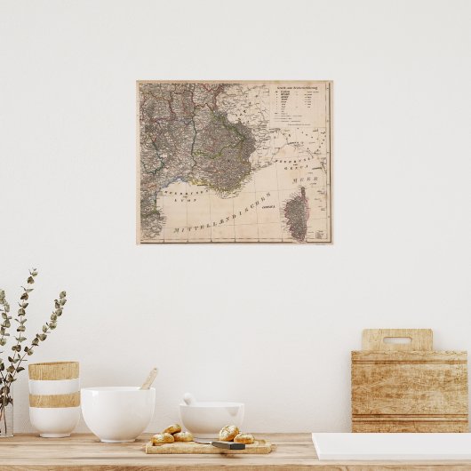 南フランス ポスター (キッチン)