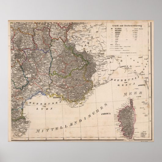 南フランス ポスター (正面)