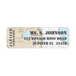 南フロリダのホームポートの航海のナビゲーショングラフ ラベル