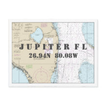 南フロリダ航海のグラフ緯度（経度）