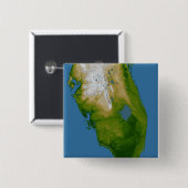 南フロリダ 缶バッジ (正面&裏面)