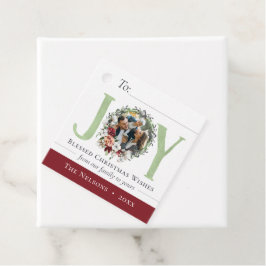 南フローラクリスマスジョイへ/写真ギフトから フェイバータグ