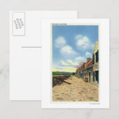 南プラットフォームの表示 ポストカード (正面/裏面)