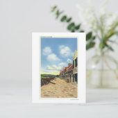 南プラットフォームの表示 ポストカード (スタンド正面)