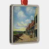 南プラットホームの眺め メタルオーナメント (右)