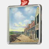 南プラットホームの眺め メタルオーナメント (左)