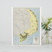南ベトナムの地図1972年9月 レターヘッド (スタンド正面)