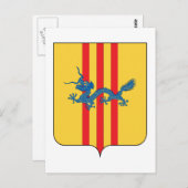 南ベトナムの紋章 ポストカード (正面/裏面)