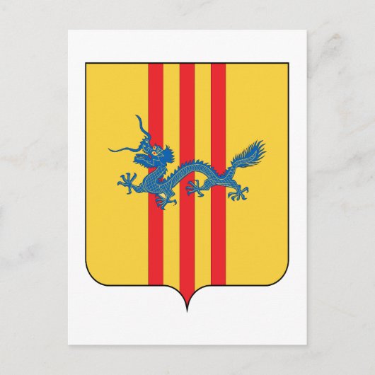 南ベトナムの紋章 ポストカード (正面)