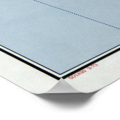 南ベトナム中央情報局の地図1972 ポスター (角)