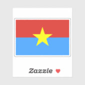 南ベトナム共和国国旗(1975年~1976年) シール (シート)