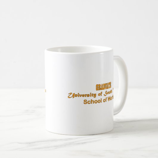 南ベトナム大学-兵学校 コーヒーマグカップ (正面右)