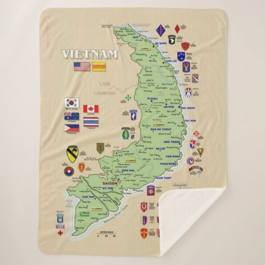 南ベトナム シェルパブランケット (正面)