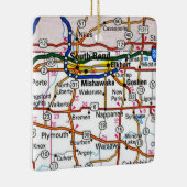 南ベンドINマップ セラミックオーナメント (右)