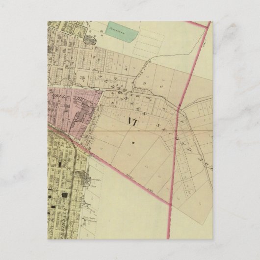 南ホイーリング、5区、6区、8区 ポストカード (正面)