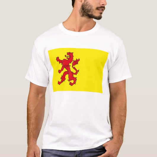南ホラント州の旗のTシャツ Tシャツ (正面)