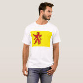 南ホラント州の旗のTシャツ Tシャツ (正面フル)