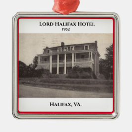 南ボストン、VA。クリスマスメタルオーナメント メタルオーナメント