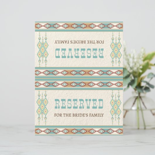 南ボホ族の部族結婚のテーブルの標識 (スタンド正面)