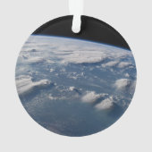 南ボルネオに地球の雷頭状雲。 オーナメント (裏面)