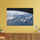 南ボルネオに地球の雷頭状雲。 キャンバスプリント (インサイチュ (リビング))