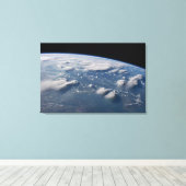 南ボルネオに地球の雷頭状雲。 キャンバスプリント (インサイチュ (ウッドフロア))