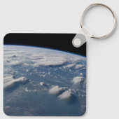 南ボルネオに地球の雷頭状雲。 キーホルダー (裏面)