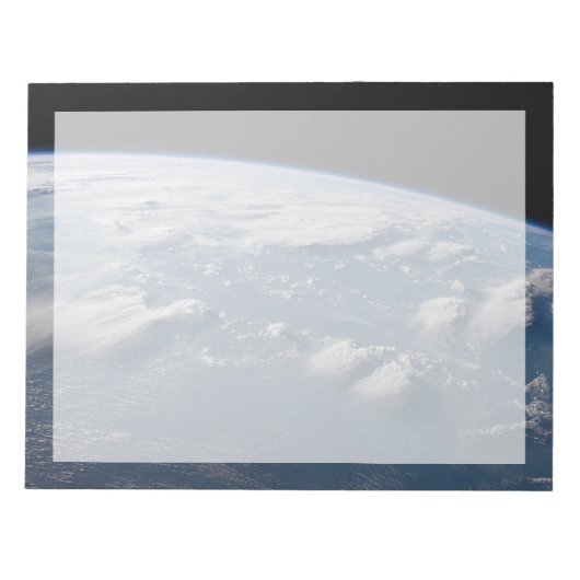 南ボルネオに地球の雷頭状雲。 ノートパッド (正面)