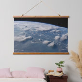 南ボルネオに地球の雷頭状雲。 吊り下げ型タペストリー (寝室)