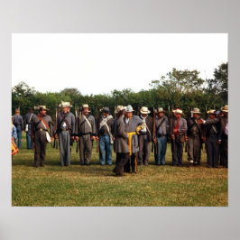 南ポスターアートの南北戦争の連邦軍 ポスター