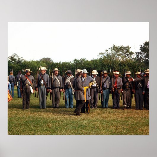 南ポスターアートの南北戦争の連邦軍 ポスター (正面)