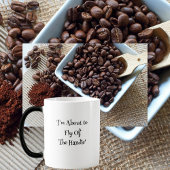 南マグのハンドルから飛び降りる モーフィングマグカップ