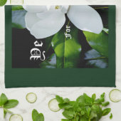 南マグノリアとレビチカス11:44 キッチンタオル (折り畳み)