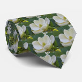 南マグノリアの園芸夏 ネクタイ (ロール)