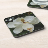 南マグノリアの花のコースターセット コースター (左側)