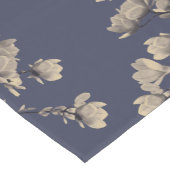 南マグノリア及び真夜中の青 ショートテーブルランナー (コーナー)