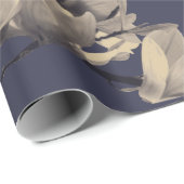 南マグノリア及び真夜中の青 ラッピングペーパー (ロールコーナー)