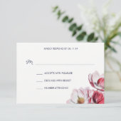 南マグノリア結婚のミッドナイトブルー 出欠カード (スタンド正面)