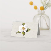 南マグノリア結婚の折り畳み座席表 プレイスカード (裏面)